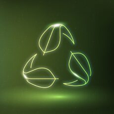 rm373batch10-green Recycling icon psd environmental conservation symbol